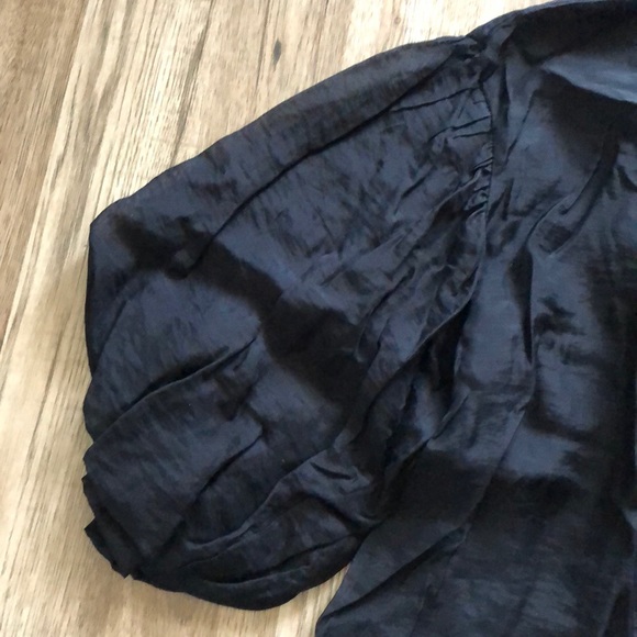 NEW!!! Zara Jewel 💎 Button Organza Top - Picture 10 of 14